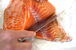 How to De-Skin a Salmon Fillet